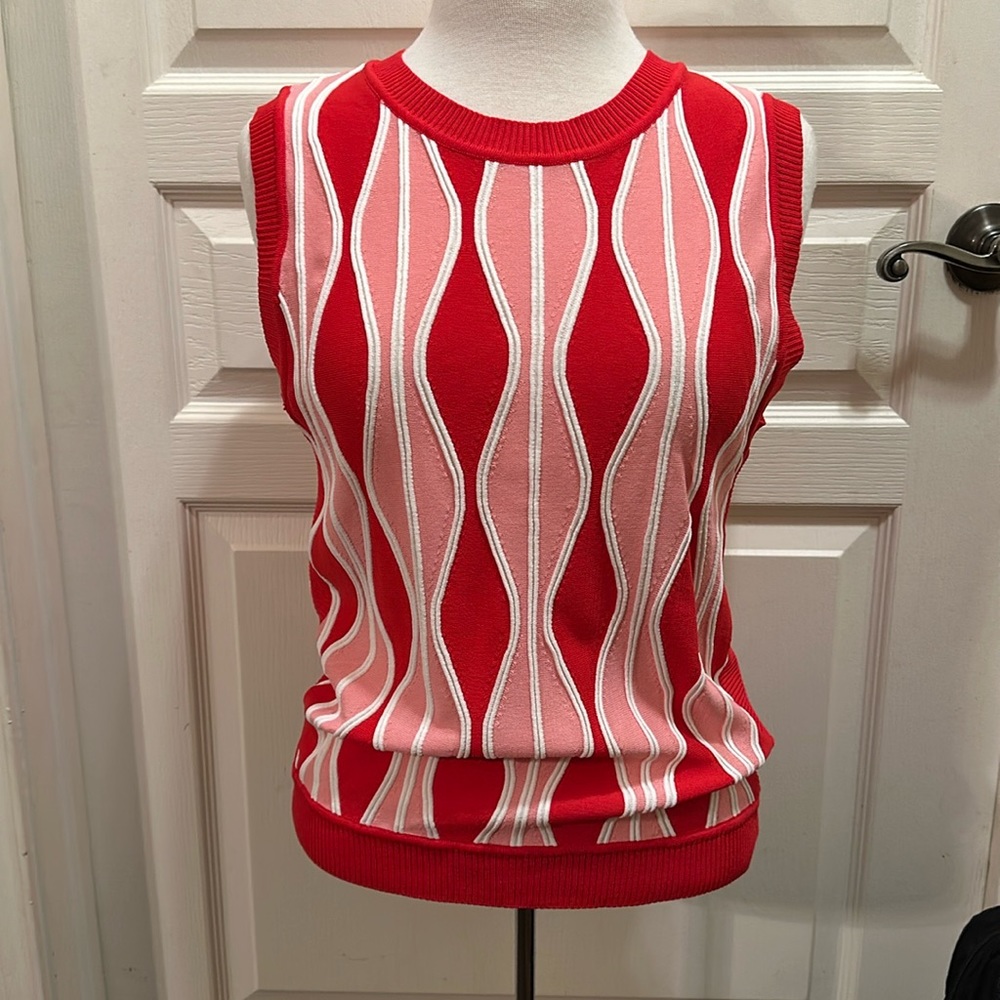 NWT Anthropologie / Eva Franco Vest - Sz XL